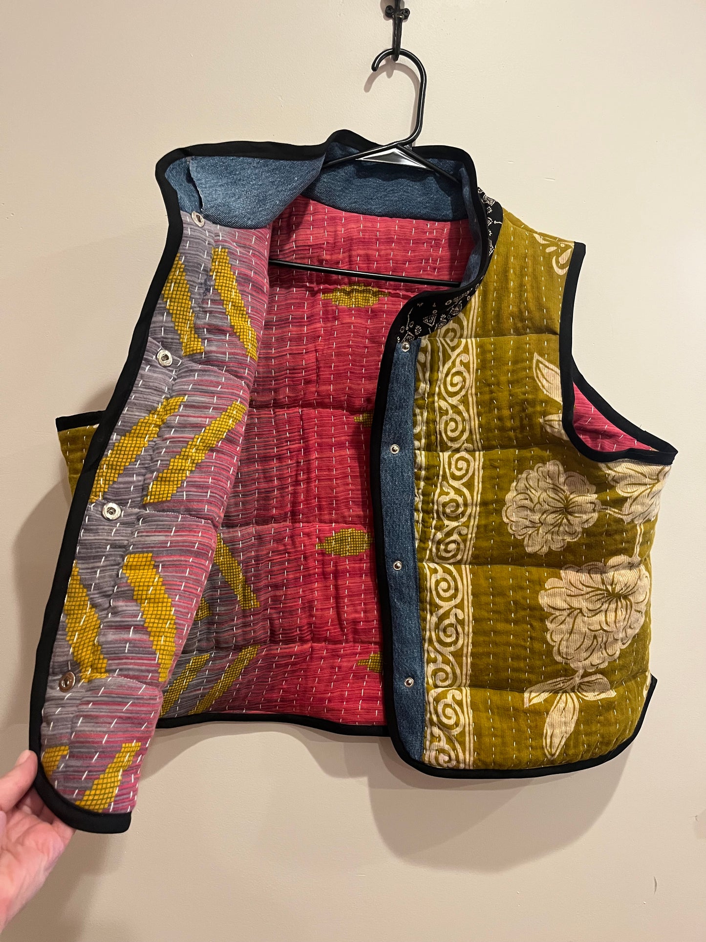 A Kantha Quilted Vest