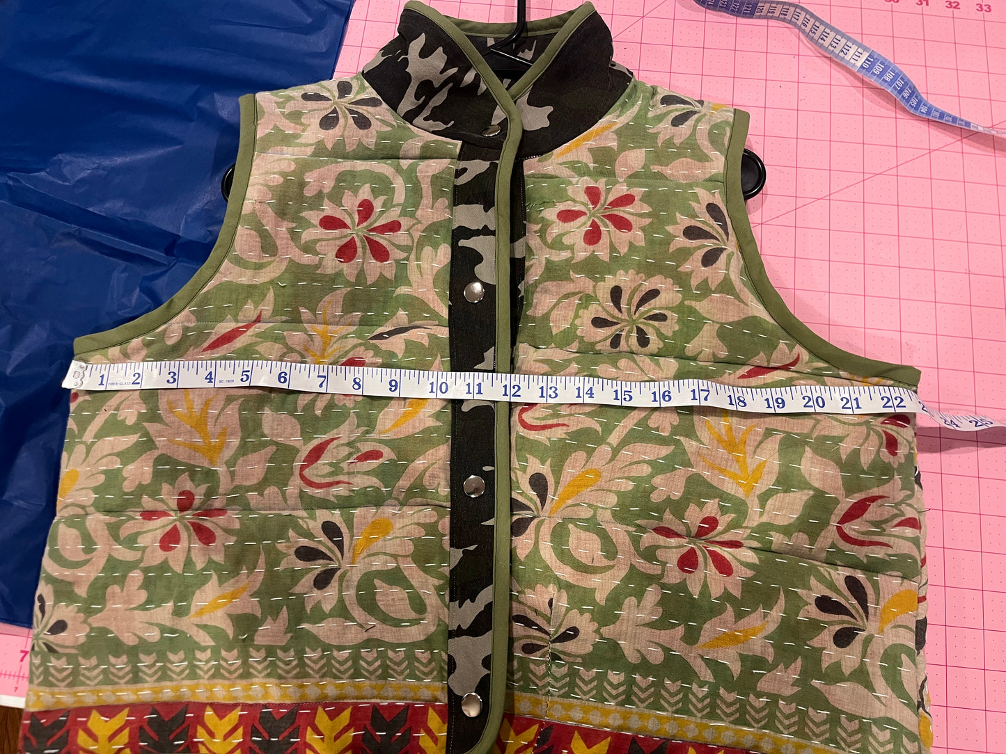 A Kantha Quilted Vest