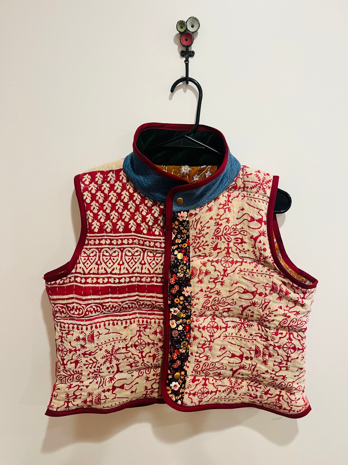 A Kantha Quilted Vest