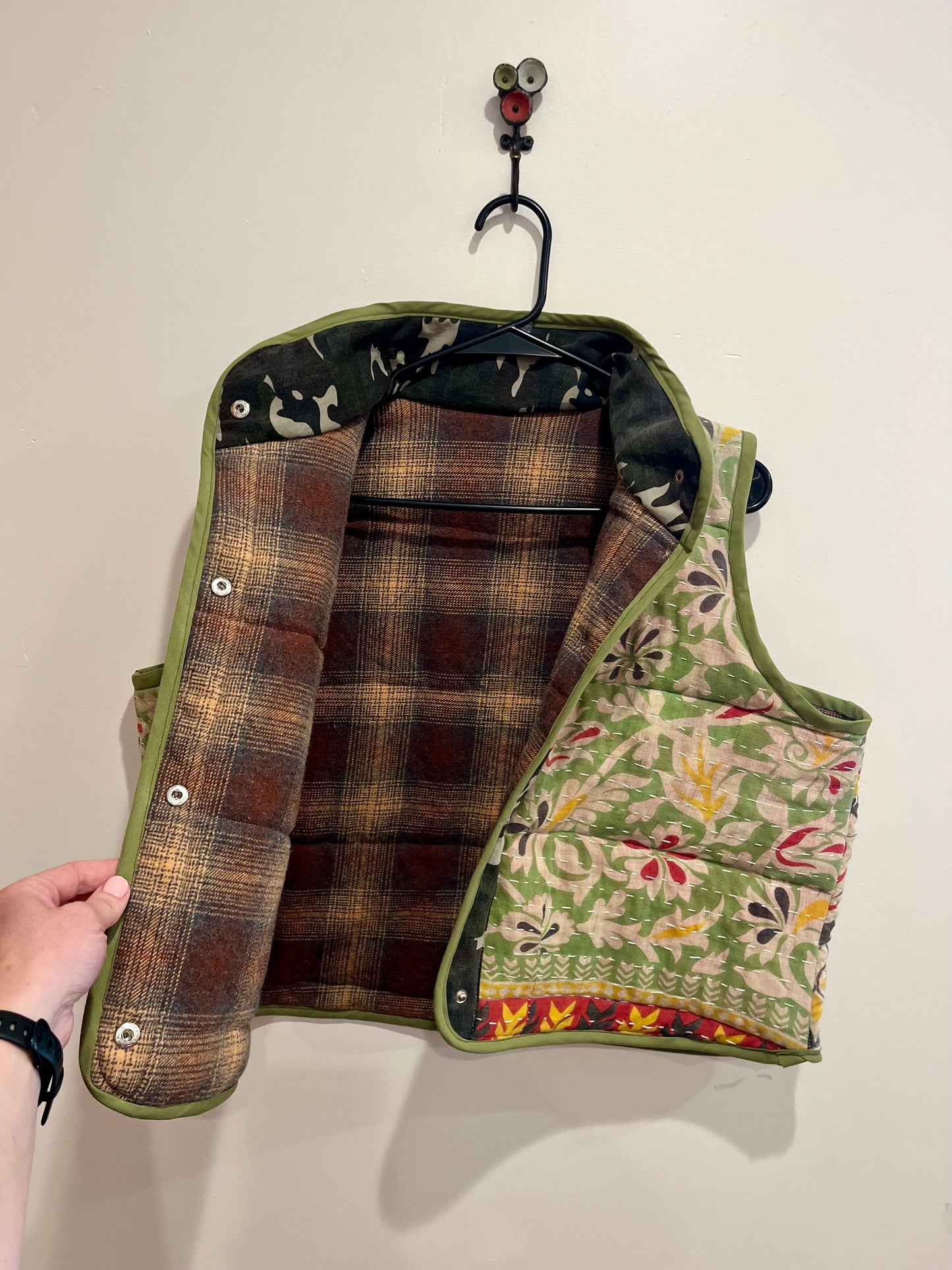 A Kantha Quilted Vest