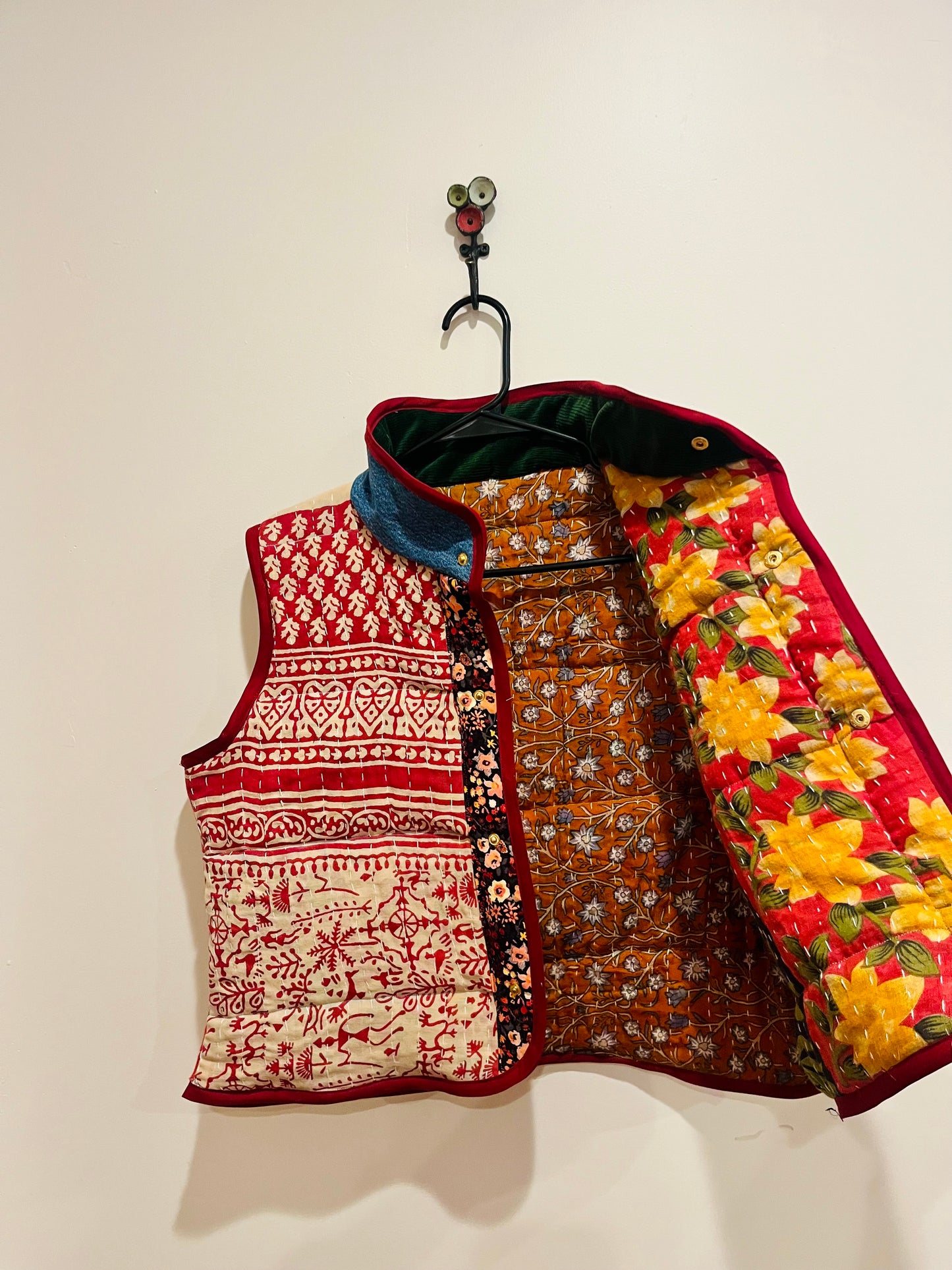 A Kantha Quilted Vest
