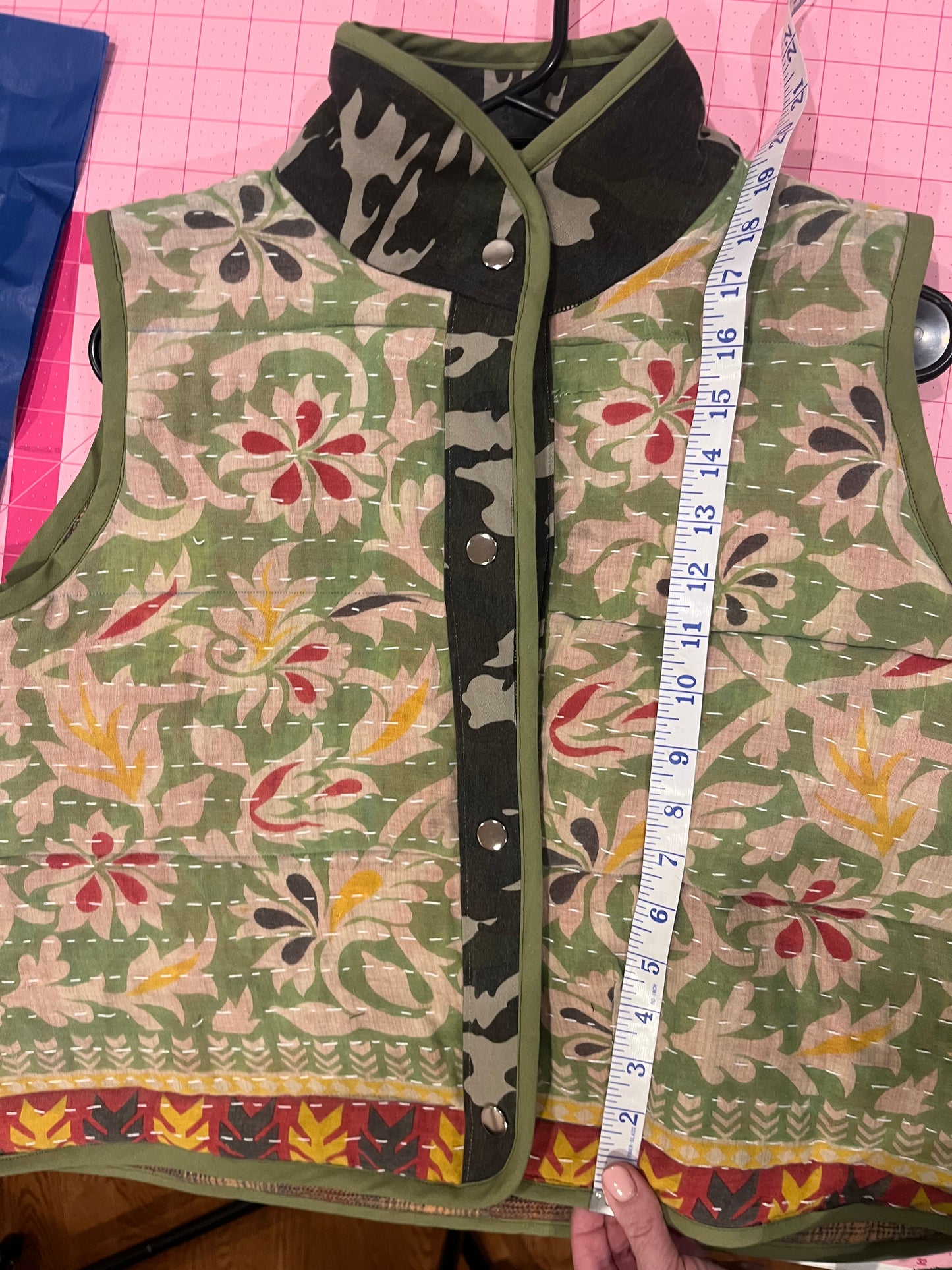 A Kantha Quilted Vest
