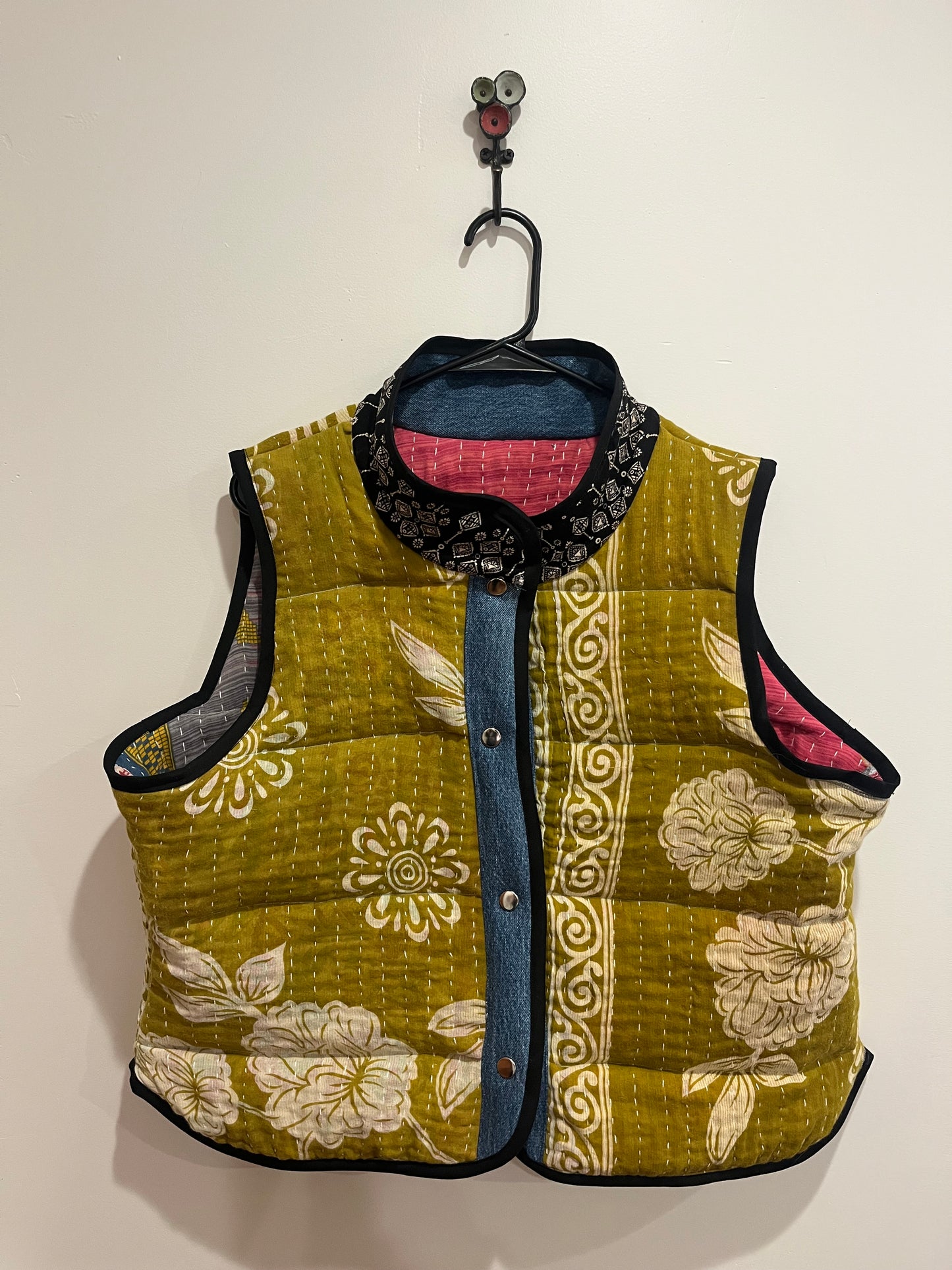 A Kantha Quilted Vest