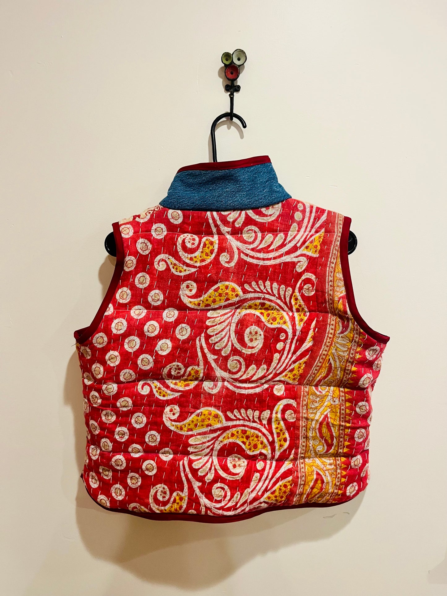 A Kantha Quilted Vest