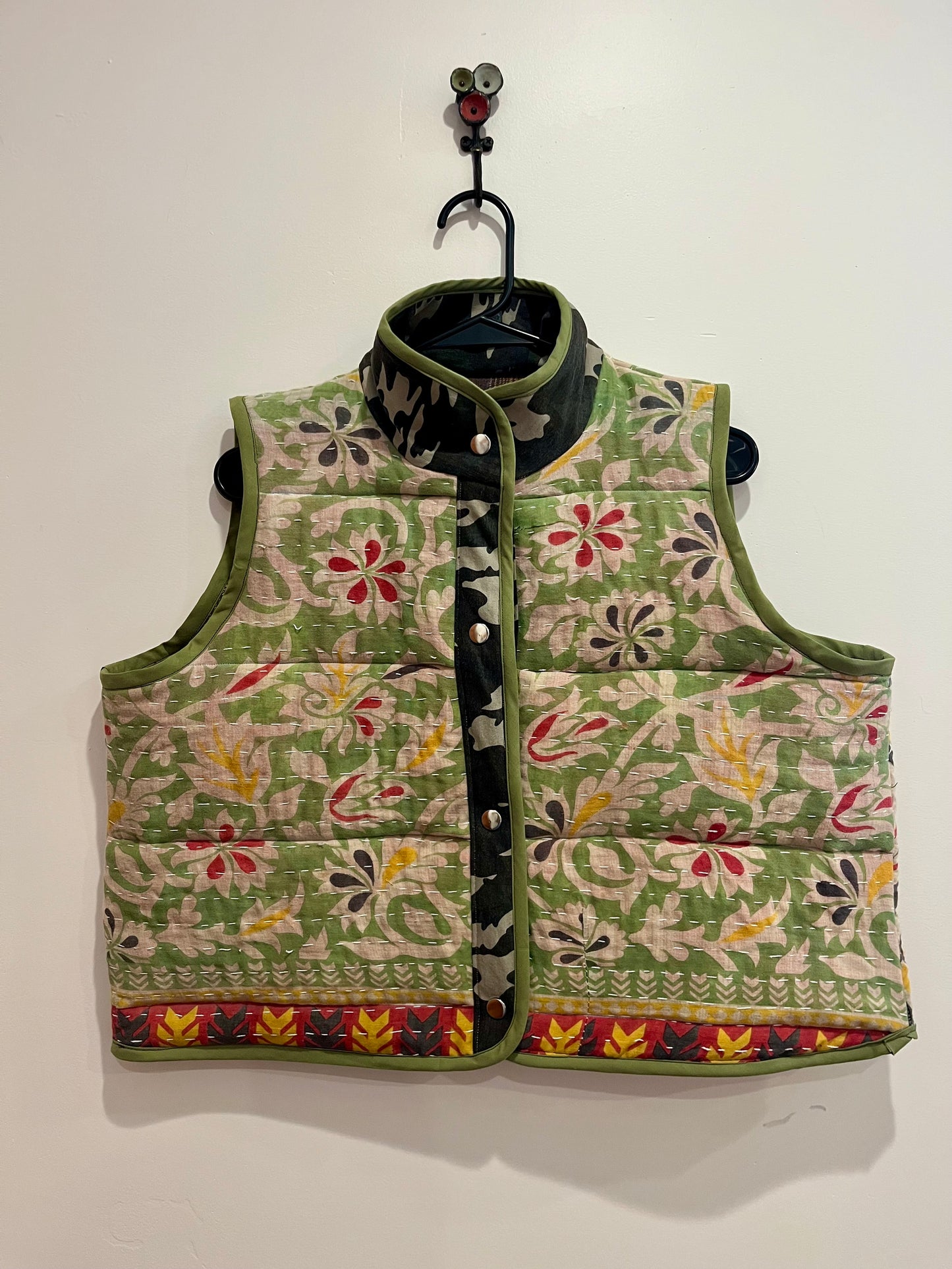 A Kantha Quilted Vest