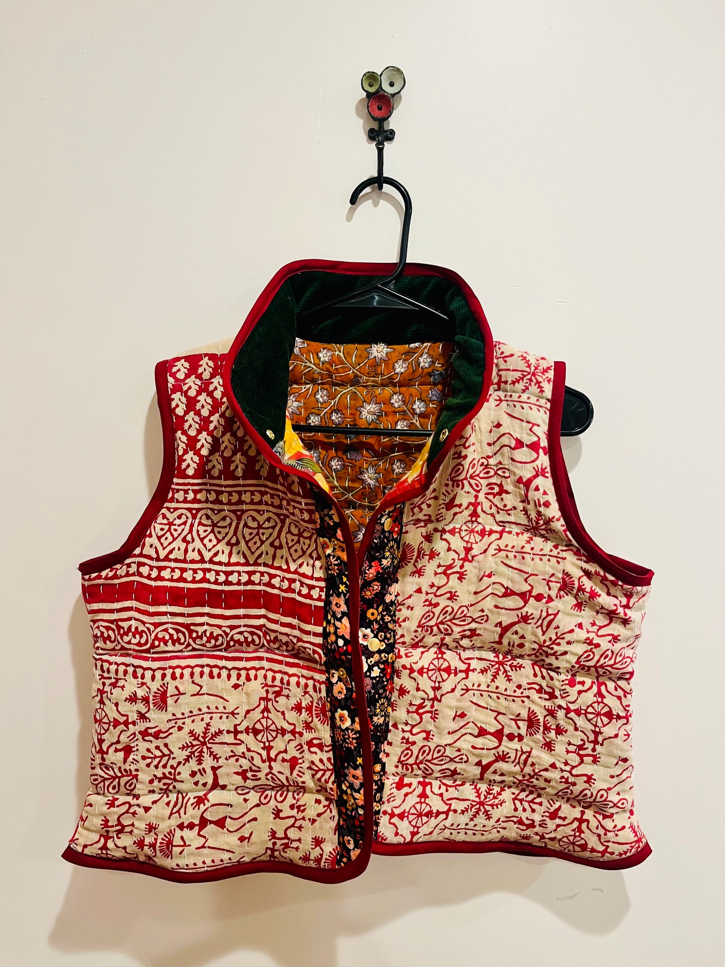 A Kantha Quilted Vest