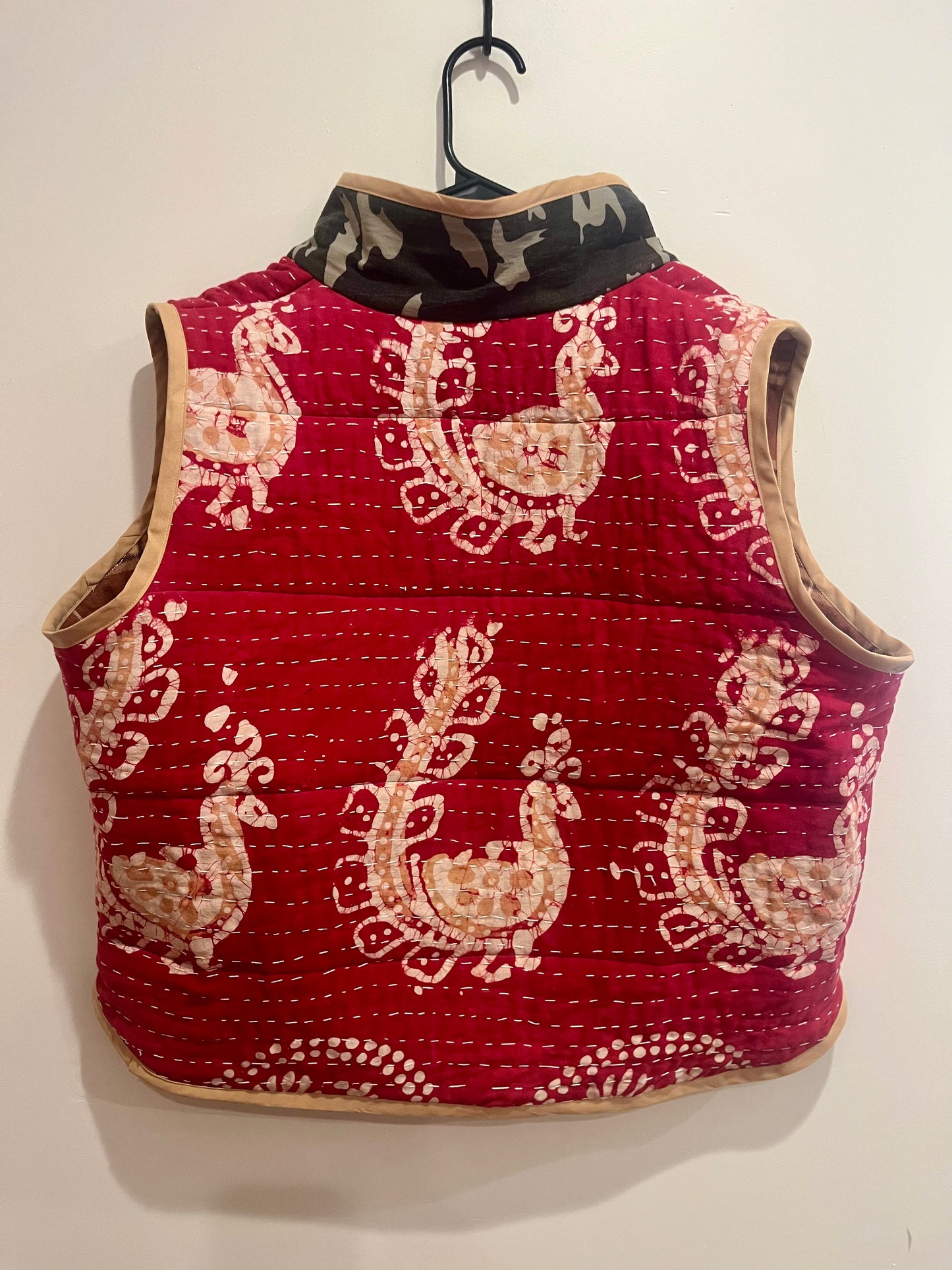 A Kantha Quilted Vest