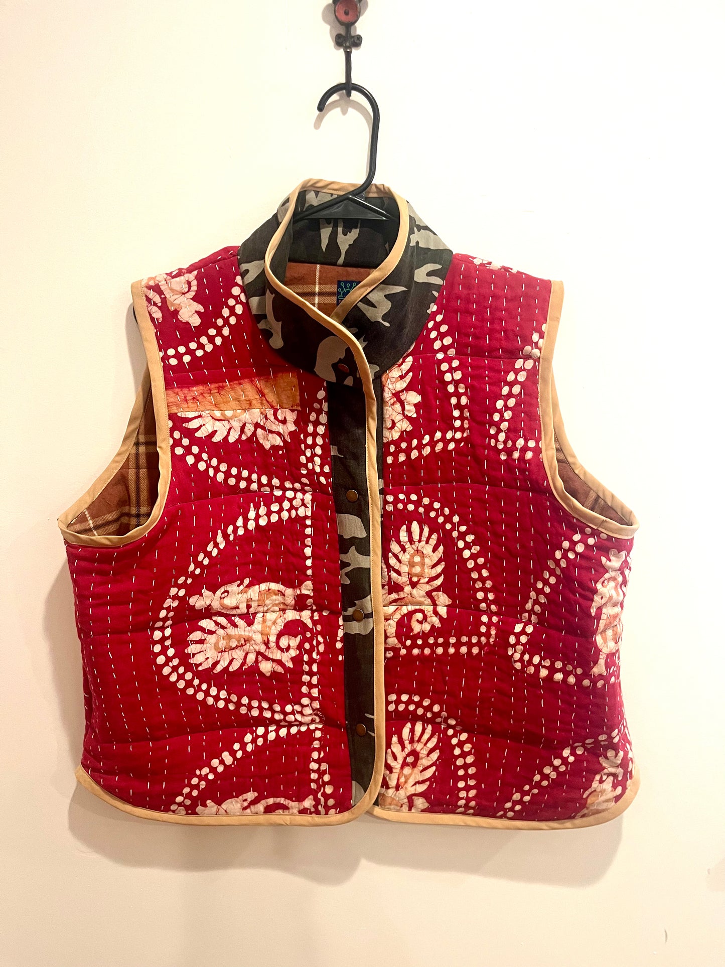 A Kantha Quilted Vest