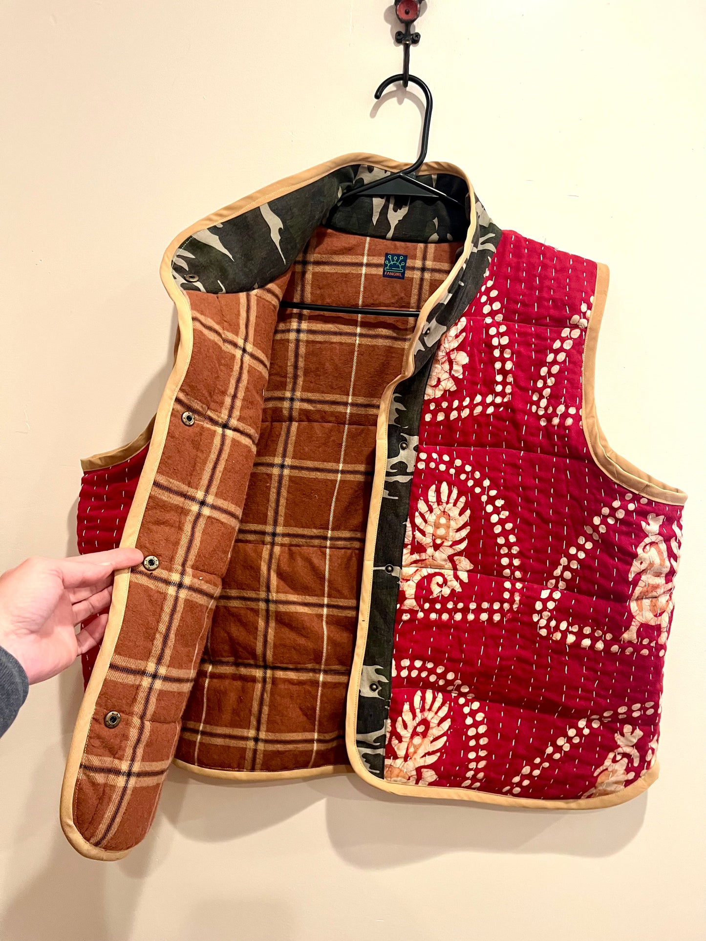 A Kantha Quilted Vest