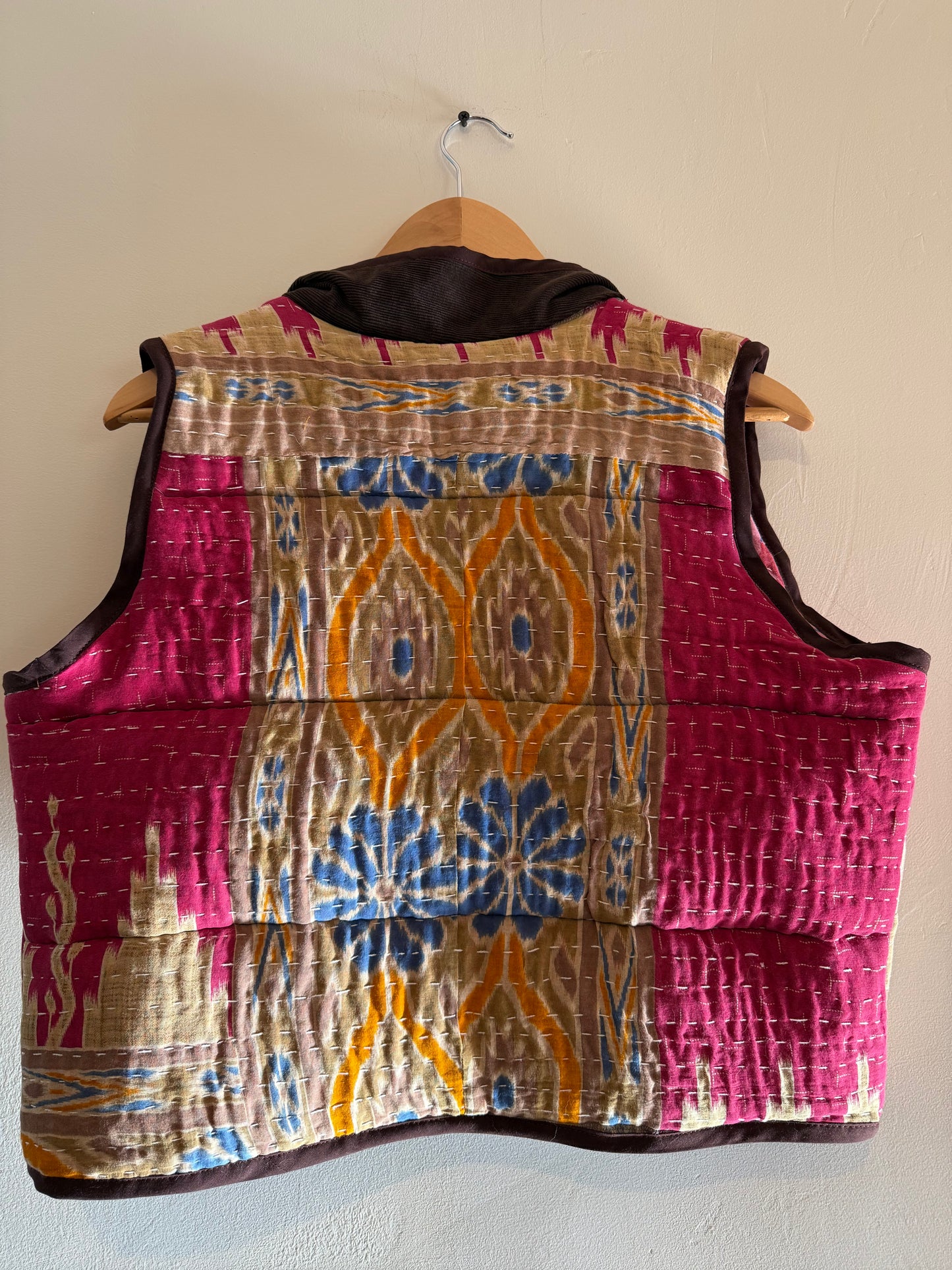 A Kantha Quilted Vest