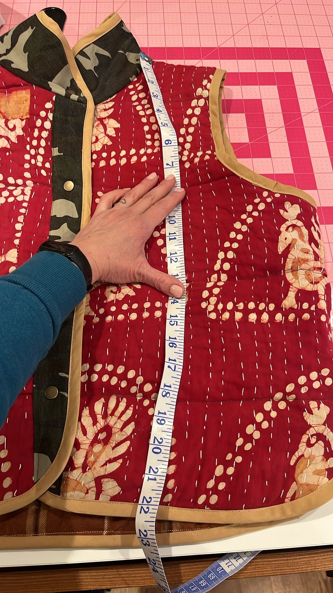 A Kantha Quilted Vest