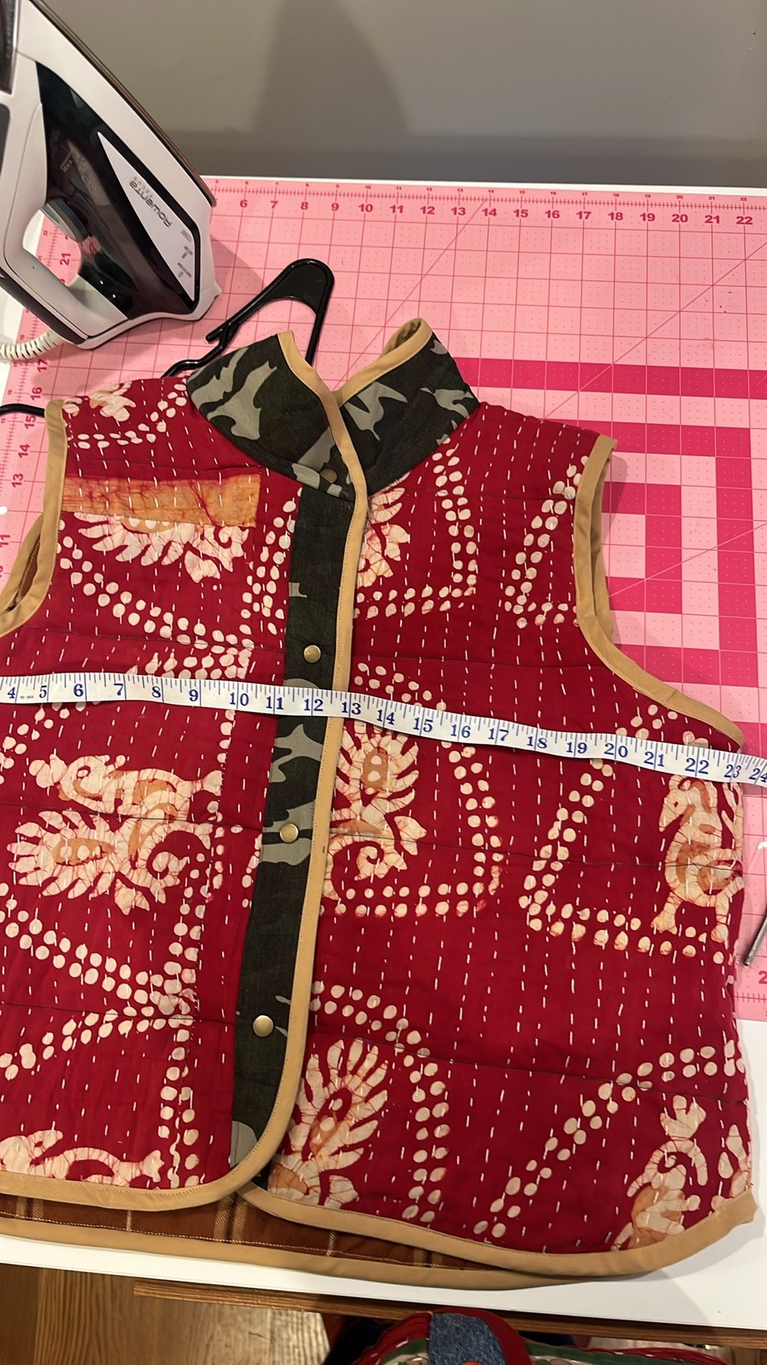 A Kantha Quilted Vest