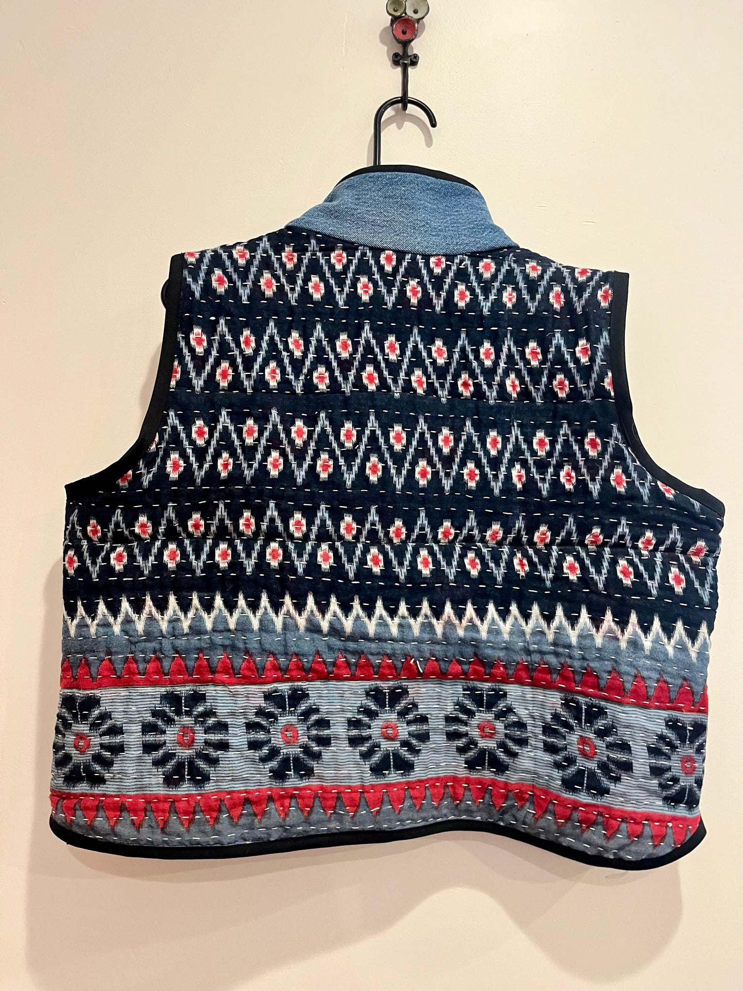 A Kantha Quilted Vest