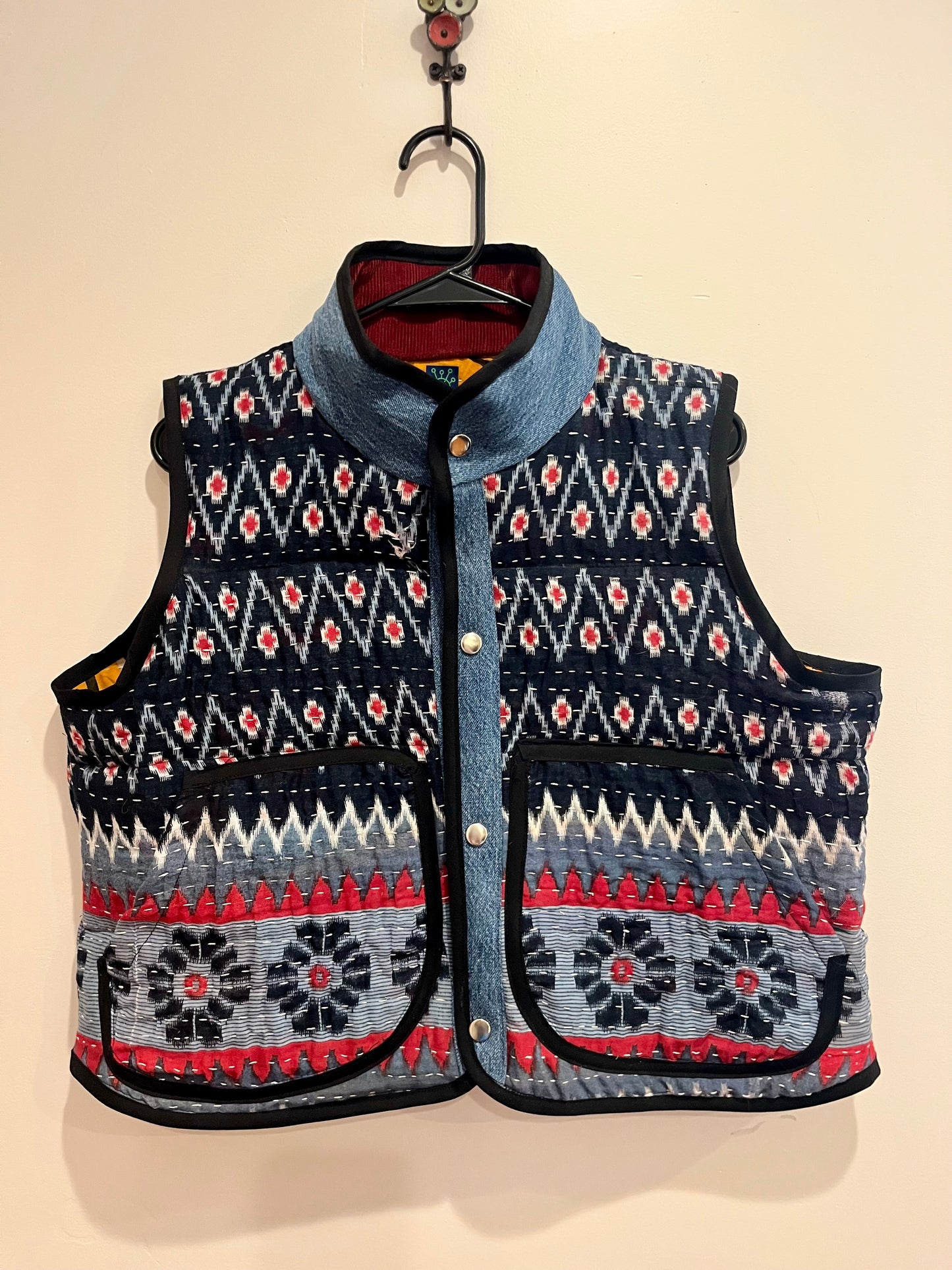 A Kantha Quilted Vest