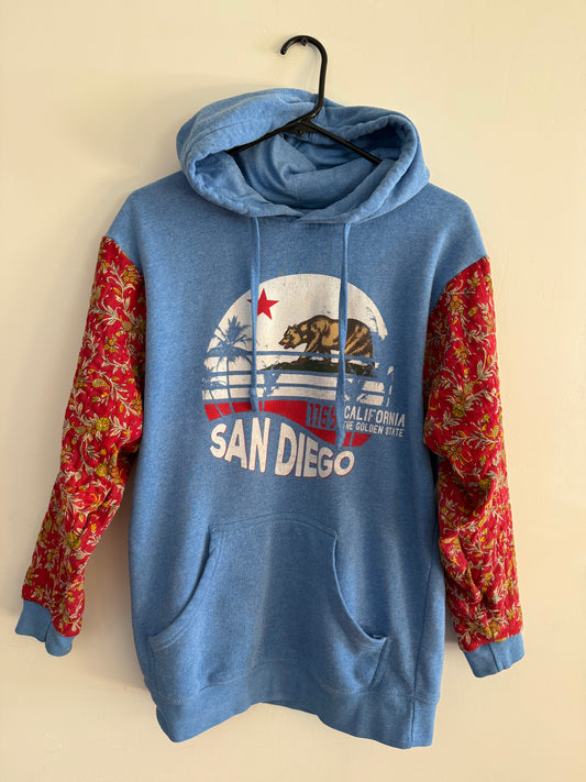 Upcycled San Diego Hoodie